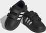 Adidas Sportswear Breaknet Lifestyle Court Schoenen met Dubbel Klittenband Kinderen Zwart - Thumbnail 11