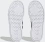 Adidas Breaknet Lifestyle Court Schoenen met Elastische Veters en Klittenband Bovenaan - Thumbnail 6