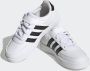 Adidas Breaknet Lifestyle Court Schoenen met Elastische Veters en Klittenband Bovenaan - Thumbnail 7