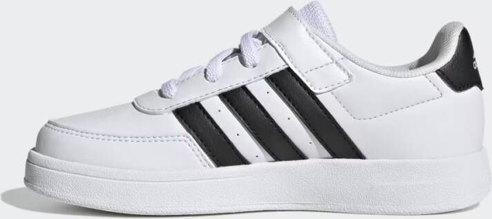 Adidas Breaknet Lifestyle Court Schoenen met Elastische Veters en Klittenband Bovenaan