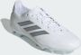 Adidas Copa Pure III League Gras Kunstgras Voetbalschoenen (MG) Wit Zilver Blauw - Thumbnail 5