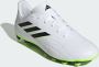 Adidas Copa Pure.4 Gras Kunstgras Voetbalschoenen (FxG) Wit Zwart Felgeel - Thumbnail 5