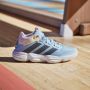 Adidas Performance Court Stabil Indoor Sneakers Dames Blauw - Thumbnail 3