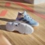 Adidas Performance Court Stabil Indoor Sneakers Dames Blauw - Thumbnail 4