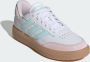 Adidas Sportswear Courtblock sneakers wit lichroze gum Imitatieleer 35 1 2 - Thumbnail 11