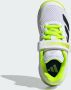 Adidas Perfor ce Courtflash Tennisschoenen met Klittenband Kids Kinderen Wit - Thumbnail 3