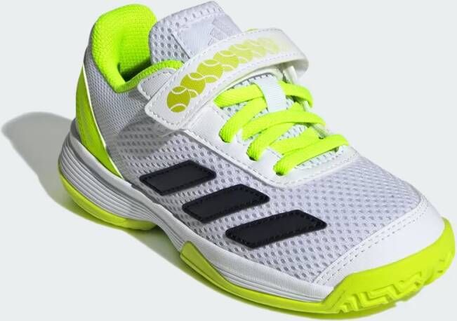 Adidas Courtflash Tennisschoenen met Klittenband Kids