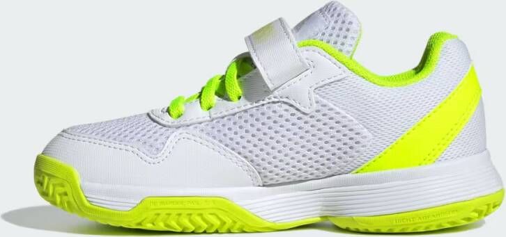 Adidas Courtflash Tennisschoenen met Klittenband Kids