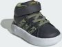 Adidas Sportswear Disney Lion King Grand Court Mid Schoenen Kids Kinderen Grijs - Thumbnail 6