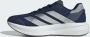 Adidas Performance Duramo Speed 2 hardloopschoenen donkerblauw zilver metallic - Thumbnail 9