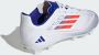 Adidas Perfor ce F50 Club Junior voetbalschoenen wit rood kobaltblauw Imitatieleer 36 2 3 - Thumbnail 8