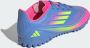 Adidas Perfor ce F50 Club Turf Voetbalschoenen Kids Kinderen Blauw - Thumbnail 8