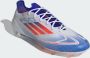 Adidas F50 Elite Gras Voetbalschoenen (FG) Wit Rood Blauw - Thumbnail 7