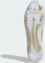 Adidas F50 Elite Veterloze Gras Voetbalschoenen (FG) Wit Goud - Thumbnail 4