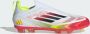 Adidas F50 Elite Veterloze Gras Voetbalschoenen (FG) Kids Wit Rood Zwart Geel - Thumbnail 3