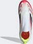 Adidas F50 Elite Veterloze Gras Voetbalschoenen (FG) Kids Wit Rood Zwart Geel - Thumbnail 4