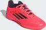 Adidas F50 League Zaalvoetbalschoenen (IN) Kids Felrood Zwart Zilver - Thumbnail 7