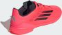 Adidas F50 League Zaalvoetbalschoenen (IN) Kids Felrood Zwart Zilver - Thumbnail 8