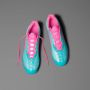 Adidas Perfor ce F50 League Messi Firm Multi-Ground Voetbalschoenen Unisex Turquoise - Thumbnail 6