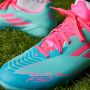 Adidas Perfor ce F50 League Messi Firm Multi-Ground Voetbalschoenen Unisex Turquoise - Thumbnail 7