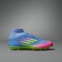 Adidas Performance F50 League Mid Firm Multi-Ground Voetbalschoenen Dames Blauw - Thumbnail 4