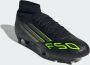 Adidas Perfor ce F50 League Mid Soft Ground Voetbalschoenen Unisex Zwart - Thumbnail 5