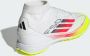 Adidas Performance F50 League Mid Turf Voetbalschoenen Dames Wit - Thumbnail 7