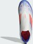 Adidas F50 League Laceless FG Junior Cloud White Solar Red Lucid Blue- Cloud White Solar Red Lucid Blue - Thumbnail 7