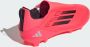 Adidas F50 League Laceless FG Junior Turbo Aurora Black Platinum Metallic Turbo Aurora Black Platinum Metallic - Thumbnail 9