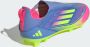 Adidas Perfor ce F50 League Veterloze Firm Multi-Ground Voetbalschoenen Kids Kinderen Blauw - Thumbnail 7