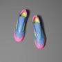 Adidas Perfor ce F50 League Veterloze Firm Multi-Ground Voetbalschoenen Unisex Blauw - Thumbnail 6