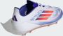 Adidas F50 Pro FG Junior Cloud White Solar Red Lucid Blue- Cloud White Solar Red Lucid Blue - Thumbnail 9