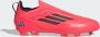 Adidas F50 Pro Veterloze Gras Voetbalschoenen (FG) Kids Felrood Zwart Zilver - Thumbnail 3