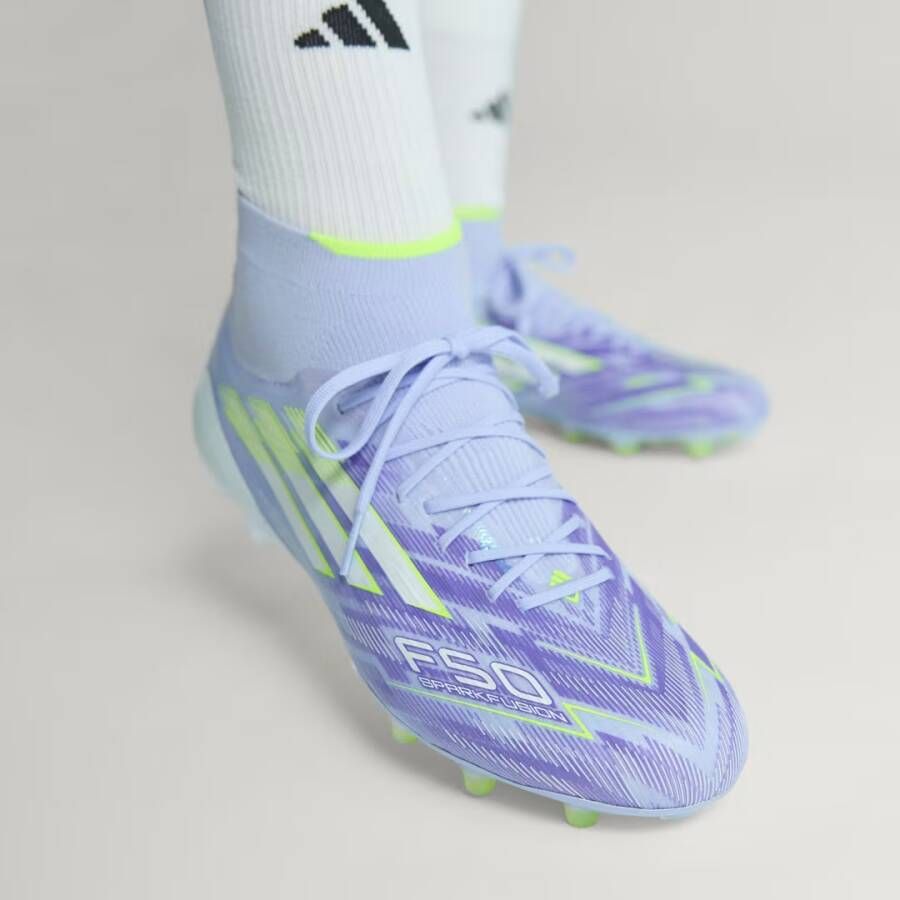 Adidas F50 Sparkfusion Elite Mid Firm Ground Artificial Grass Voetbalschoenen