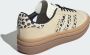 Adidas Gazelle Bold Cream Black Leopard Beige Heren - Thumbnail 14