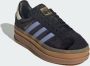 Adidas Gazelle Kindersneakers Zwart 2 3 Leer - Thumbnail 4