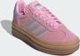 Adidas Originals Gazelle Bold Junior True Pink Silver Metallic Light Purple- Dames True Pink Silver Metallic Light Purple - Thumbnail 14