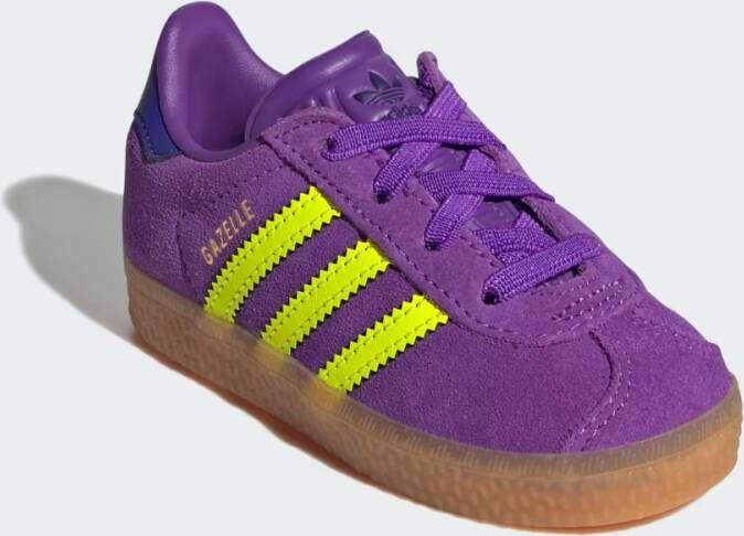 Adidas Gazelle Comfort Closure Schoenen met Elastische Veters Kids