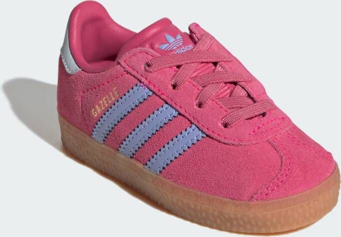 Adidas Gazelle Comfort Closure Schoenen met Elastische Veters Kids