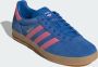 Adidas Gazelle Schoenen Blauw Maat: 40 2 3 Leer Foot Locker - Thumbnail 5
