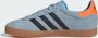 Adidas Originals Gazelle Junior Clear Sky Core Black Solar Orange Clear Sky Core Black Solar Orange - Thumbnail 15