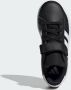 Adidas Sportswear Grand Court 2.0 EL sneakers zwart wit Imitatieleer 33 - Thumbnail 7
