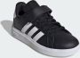 Adidas Sportswear Grand Court 2.0 EL sneakers zwart wit Imitatieleer 33 - Thumbnail 9