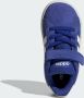 Adidas Grand Court 00s kinder sneakers blauw wit Uitneembare zool - Thumbnail 4