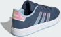 Adidas Sportswear Grand Court Lifestyle Tennisschoenen Kinderen Blauw - Thumbnail 6