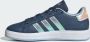 Adidas Sportswear Grand Court Lifestyle Tennisschoenen Kinderen Blauw - Thumbnail 7