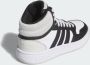 Adidas Hoops Mid 3.0 kinder sneakers wit zwart 1 3 Uitneembare zool - Thumbnail 7