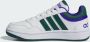 Adidas Sportswear Hoops sneakers wit groen kobaltblauw Imitatieleer 38 2 3 - Thumbnail 7
