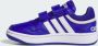 Adidas Originals Hoops sneakers kobaltblauw wit Imitatieleer 32 - Thumbnail 6