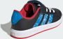 Adidas Sportswear Marvel Spider- Grand Court Schoenen Kids Kinderen Zwart - Thumbnail 6